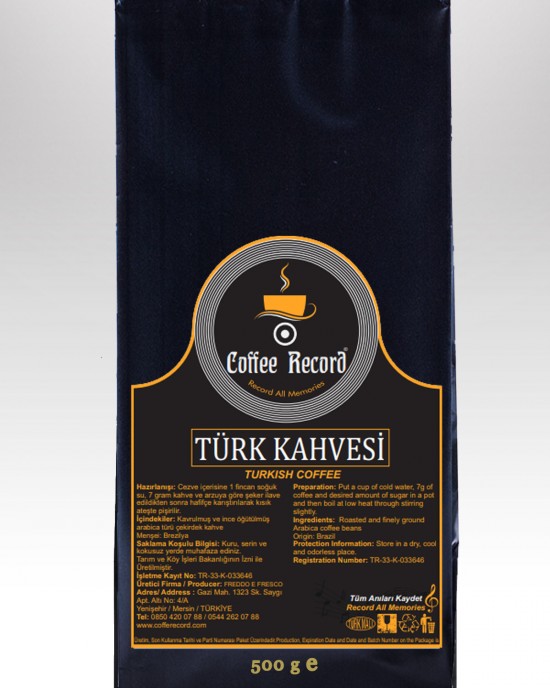 Premium Türk kahvesi 500 gr