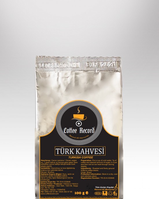 100 gr Türk Kahvesi  (klasik)